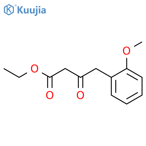 Benzenebutanoic acid,2-methoxy-b-oxo-, ethyl ester structure