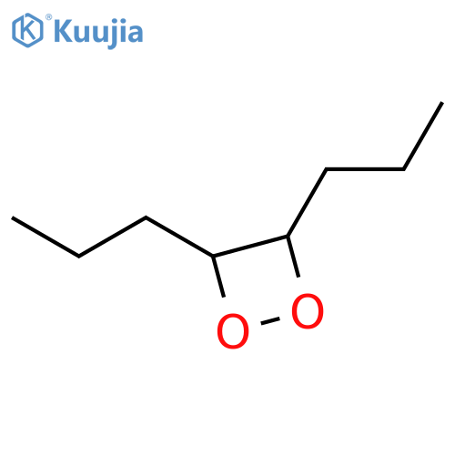 1,2-Dioxetane, 3,4-dipropyl-, cis- structure