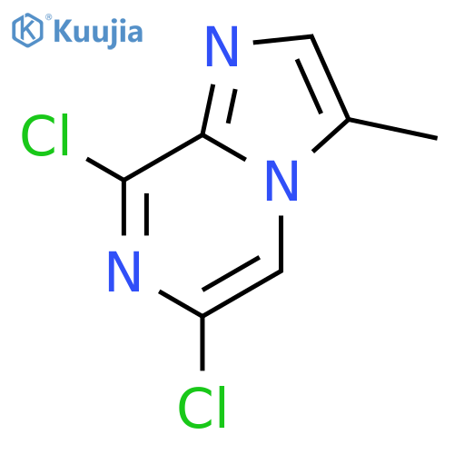 6,8-Dichloro-3-methylimidazo1,2-apyrazine structure