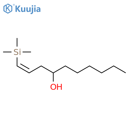 1-Decen-4-ol, 1-(trimethylsilyl)-, (Z)- structure