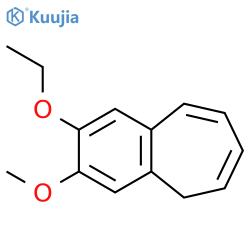 5H-Benzocycloheptene, 2-ethoxy-3-methoxy- structure