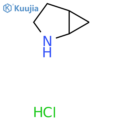 2-Azabicyclo[3.1.0]hexane hydrochloride structure