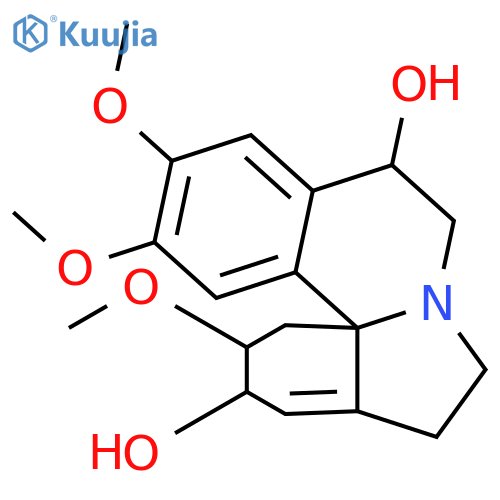 Tri-O-demethylerythratidine; 11ξ-Hydroxy, 3,15,16-tri-Me ether structure