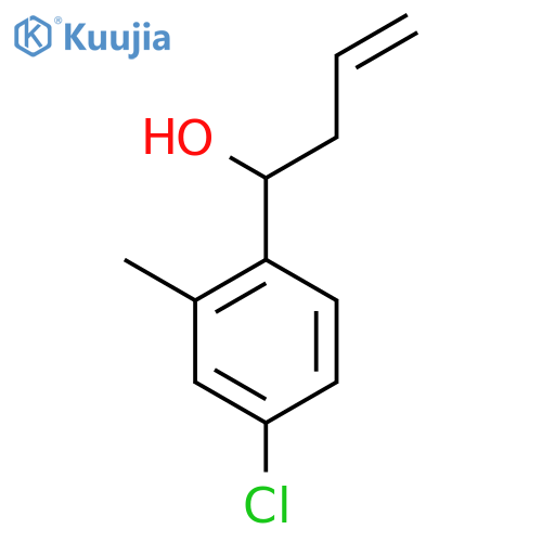4-(4-Chloro-2-methylphenyl)-1-buten-4-ol structure