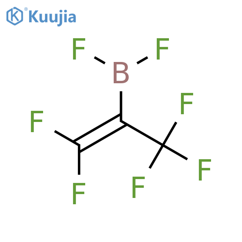 BORANE, [2,2-DIFLUORO-1-(TRIFLUOROMETHYL)ETHENYL]DIFLUORO- structure