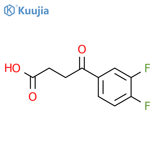 4-(3,4-difluorophenyl)-4-oxobutanoic Acid structure