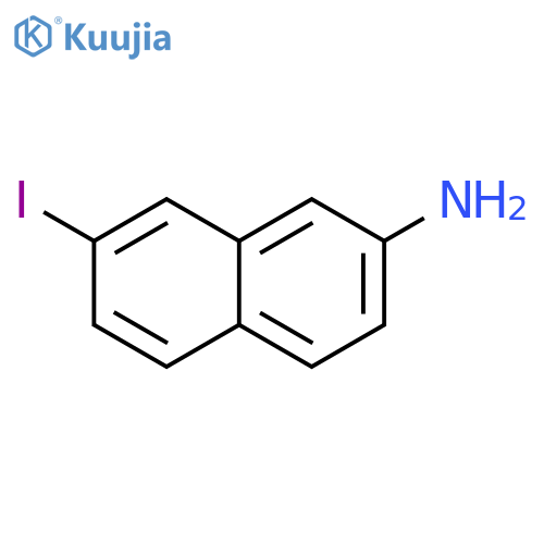 7-iodonaphthalen-2-amine structure