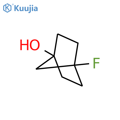 4-fluorobicyclo[2.2.1]heptan-1-ol structure