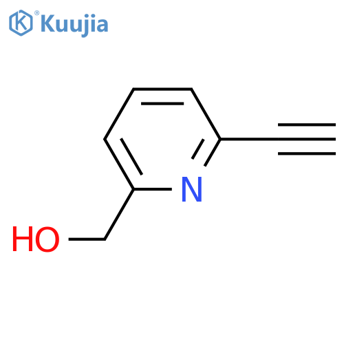 (6-ethynylpyridin-2-yl)methanol structure