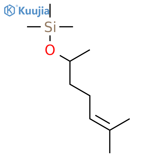 Silane, [(1,5-dimethyl-4-hexenyl)oxy]trimethyl- structure