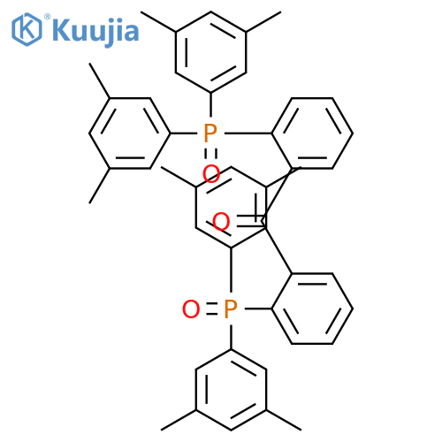 Methanone, bis[2-[bis(3,5-dimethylphenyl)phosphinyl]phenyl]- structure