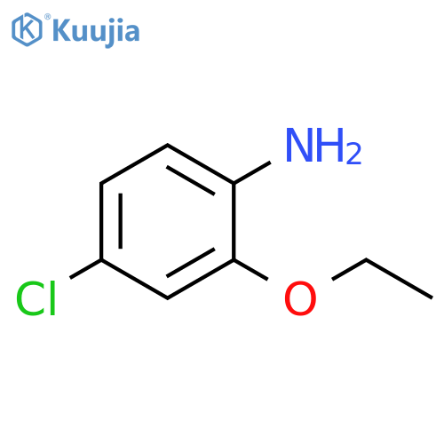 4-chloro-2-ethoxyaniline structure