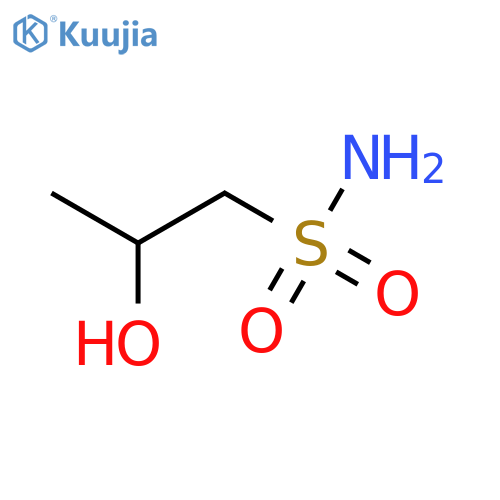 2-hydroxypropane-1-sulfonamide structure