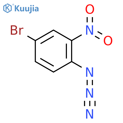 1-azido-4-bromo-2-nitrobenzene structure
