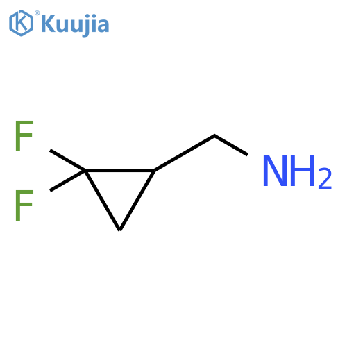 (2,2-difluorocyclopropyl)methanamine structure