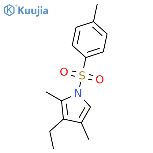 1H-Pyrrole, 3-ethyl-2,4-dimethyl-1-[(4-methylphenyl)sulfonyl]- structure