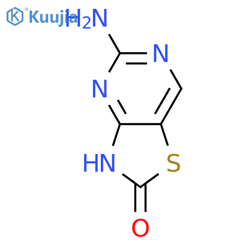 5-amino-2H,3H-[1,3]thiazolo[4,5-d]pyrimidin-2-one structure