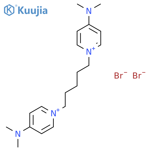 PYRIDINIUM, 1,1'-(1,5-PENTANEDIYL)BIS[4-(DIMETHYLAMINO)-, DIBROMIDE structure