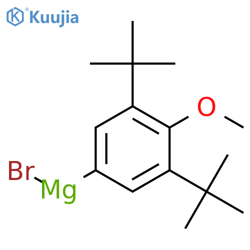 Magnesium, [3,5-bis(1,1-dimethylethyl)-4-methoxyphenyl]bromo- structure