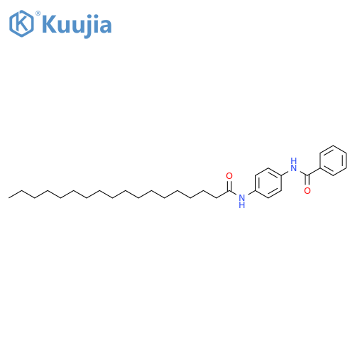 Benzamide, N-[4-[(1-oxooctadecyl)amino]phenyl]- structure
