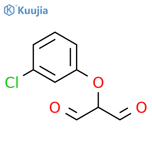 2-(3-Chlorophenoxy)malondialdehyde structure