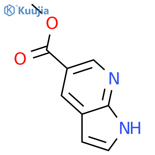 Methyl 1H-pyrrolo[2,3-b]pyridine-5-carboxylate structure