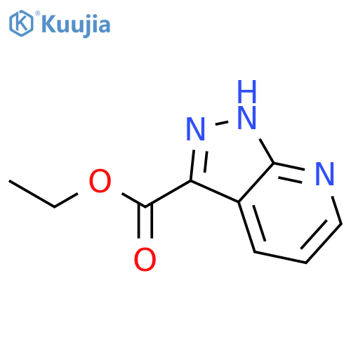 Ethyl 1H-pyrazolo[3,4-b]pyridine-3-carboxylate structure