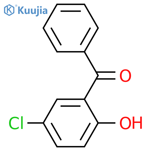 5-Chloro-2-hydroxybenzophenone structure