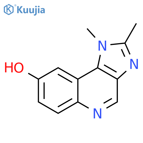 1,2-dimethyl-1H-Imidazo[4,5-c]quinolin-8-ol structure