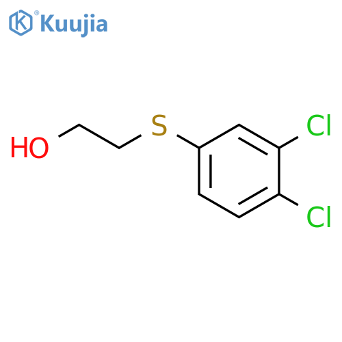 3,4-Dichlorophenylthioethanol structure
