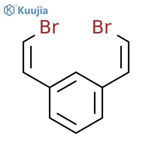 1,3-Bis(2-bromoethenyl)benzene structure