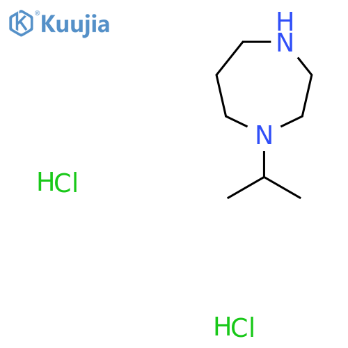 1-Isopropyl-1,4-diazepane dihydrochloride structure