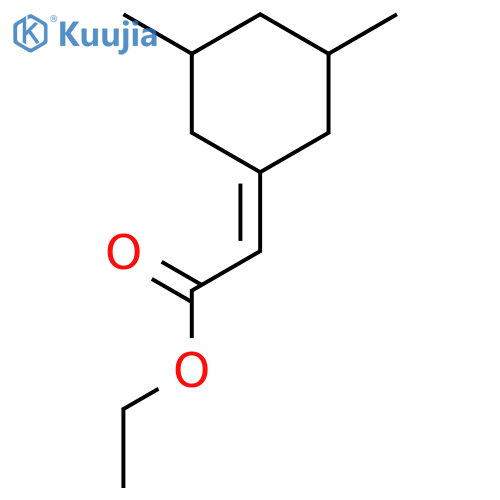 ethyl 2-(3,5-dimethylcyclohexylidene)acetate structure