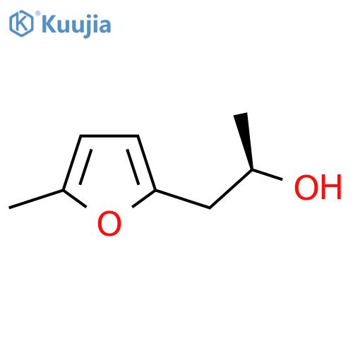 (2R)-1-(5-methylfuran-2-yl)propan-2-ol structure