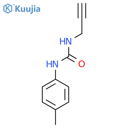 1-(4-methylphenyl)-3-(prop-2-yn-1-yl)urea structure