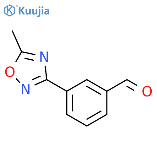 3-(5-Methyl-1,2,4-oxadiazol-3-yl)benzaldehyde structure
