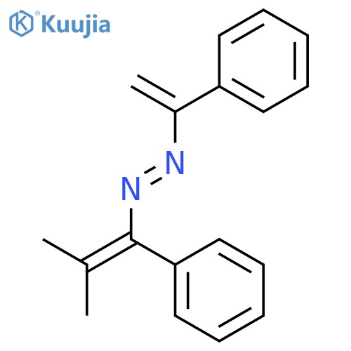 DIAZENE, (2-METHYL-1-PHENYL-1-PROPENYL)(1-PHENYLETHENYL)- structure