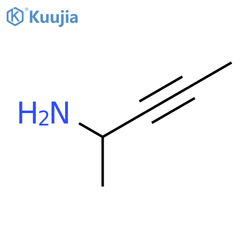 Pent-3-yn-2-amine structure