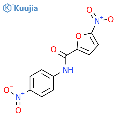 2-Furancarboxamide, 5-nitro-N-(4-nitrophenyl)- structure