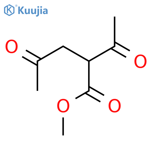 methyl 2-acetyl-4-oxopentanoate structure