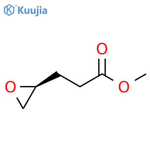 Oxiranepropanoic acid, methyl ester, (2S)- structure