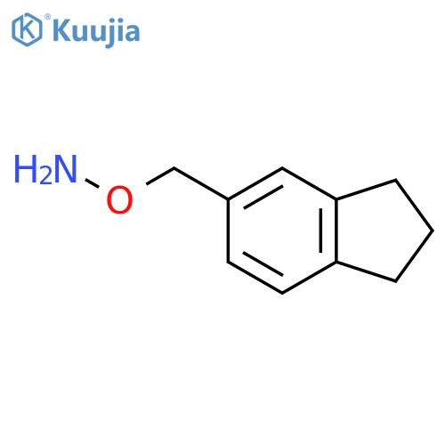 O-(2,3-dihydro-1H-inden-5-yl)methylhydroxylamine structure