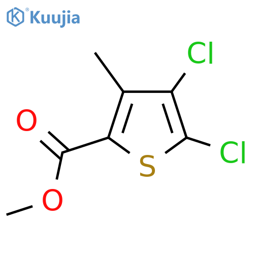 Methyl 4,5-dichloro-3-methylthiophene-2-carboxylate structure