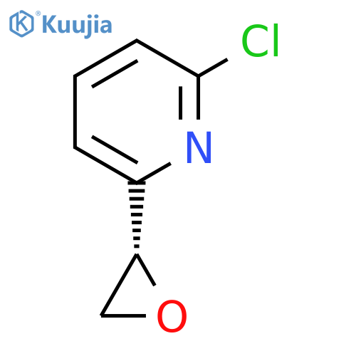 2-chloro-6-(2S)-oxiran-2-ylpyridine structure