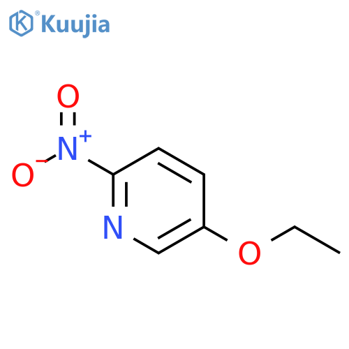 Pyridine,5-ethoxy-2-nitro- structure