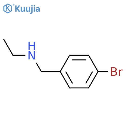 N-(4-Bromobenzyl)ethanamine structure