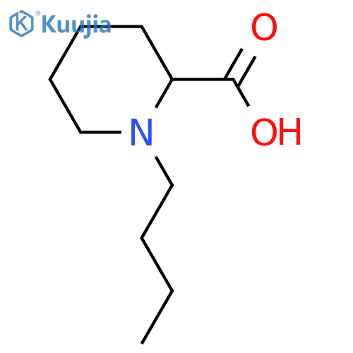 1-Butylpiperidine-2-carboxylic acid structure