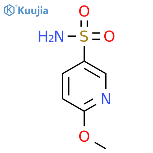 6-methoxypyridine-3-sulfonamide structure