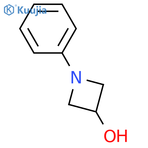 1-Phenylazetidin-3-ol structure