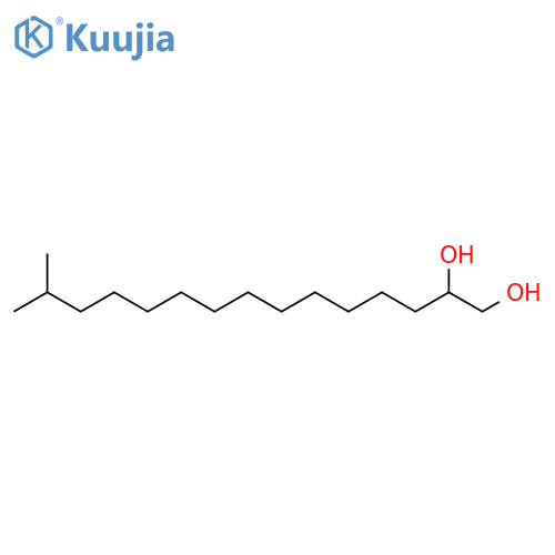 1,2-Pentadecanediol, 14-methyl- structure